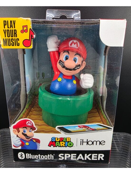 iHome Other - Super Mario iHome Bluetooth Speaker Rechargeable Battery New In Box